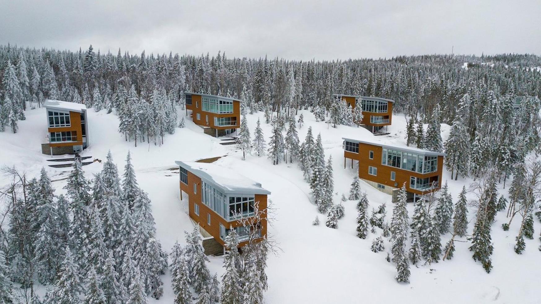 Les Chalets Du Massif De Charlevoix Petite-Riviere-Saint-Francois Ngoại thất bức ảnh