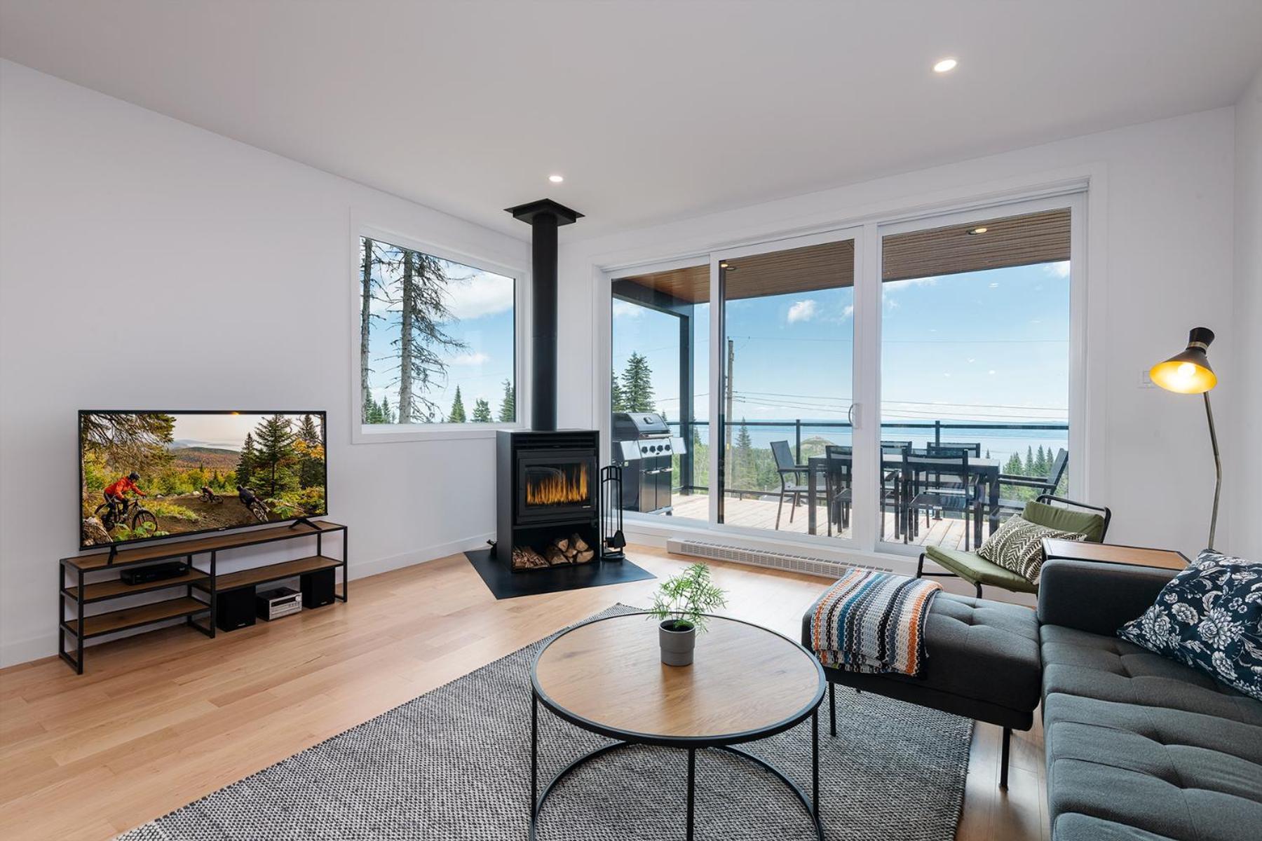 Les Chalets Du Massif De Charlevoix Petite-Riviere-Saint-Francois Phòng bức ảnh