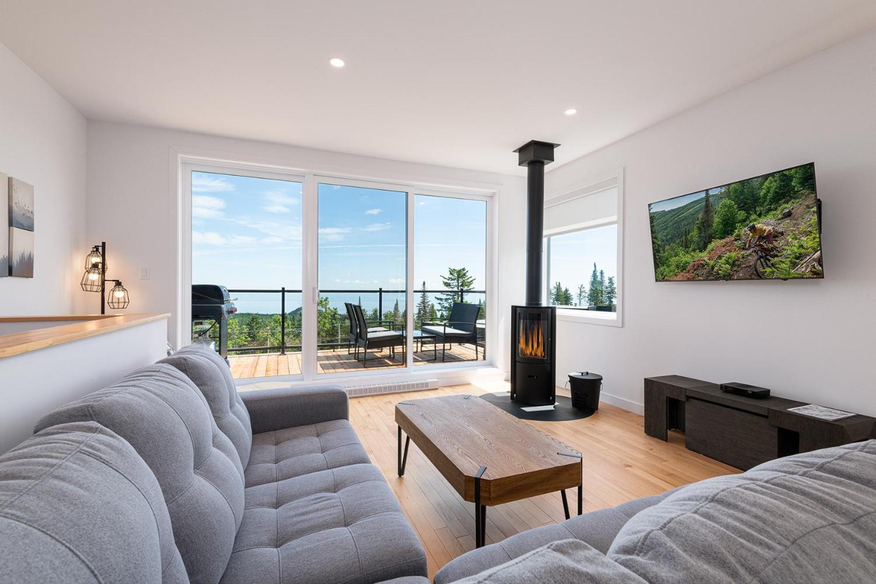 Les Chalets Du Massif De Charlevoix Petite-Riviere-Saint-Francois Phòng bức ảnh