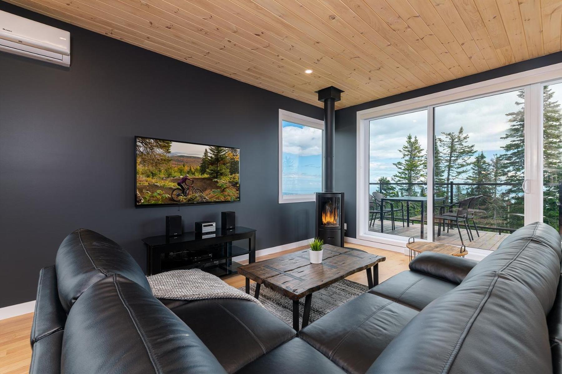 Les Chalets Du Massif De Charlevoix Petite-Riviere-Saint-Francois Phòng bức ảnh