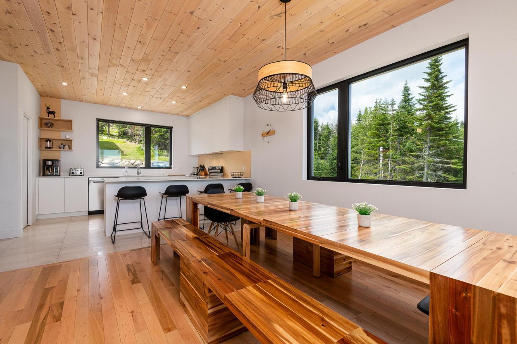 Les Chalets Du Massif De Charlevoix Petite-Riviere-Saint-Francois Phòng bức ảnh