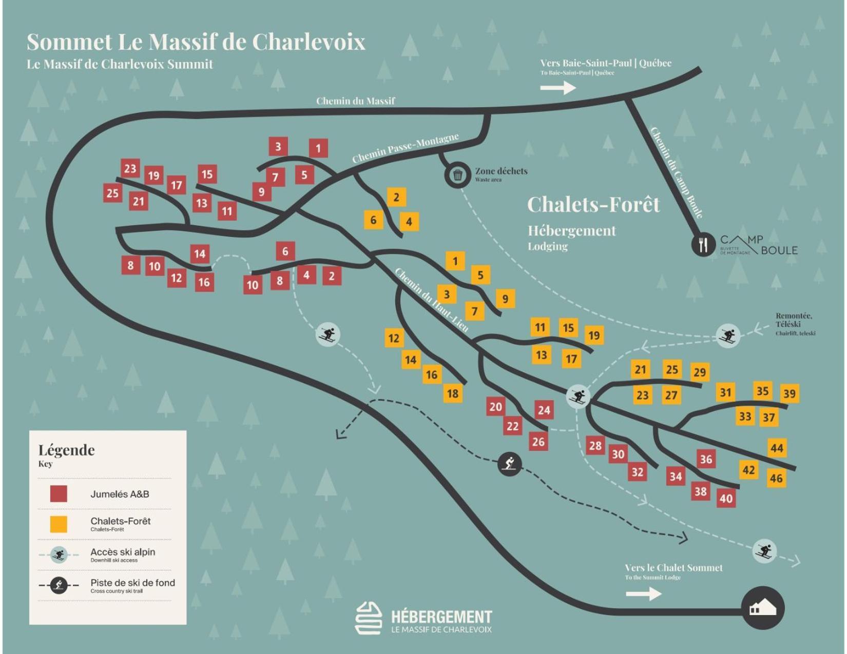 Les Chalets Du Massif De Charlevoix Petite-Riviere-Saint-Francois Ngoại thất bức ảnh